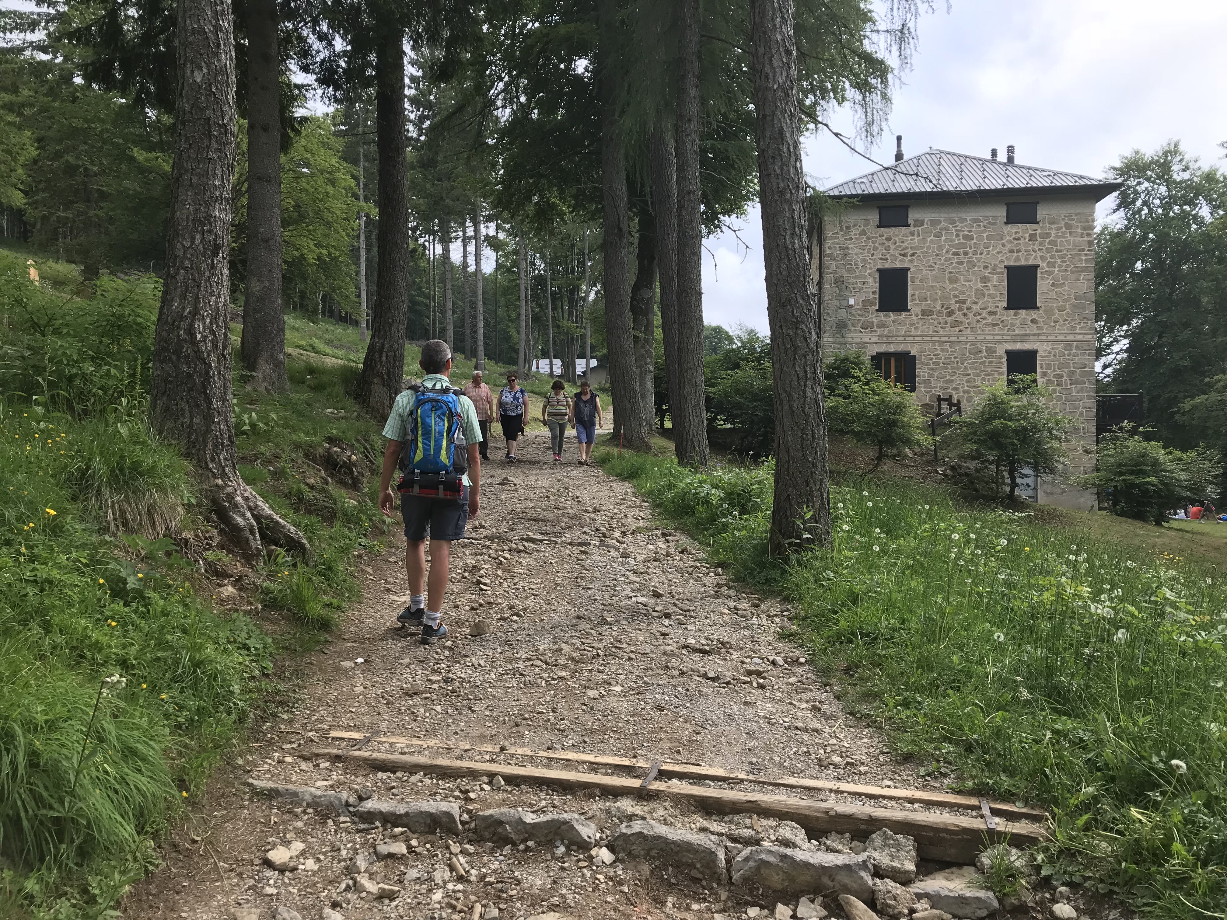 Passeggiata per raggiungere il Centro Visitatori